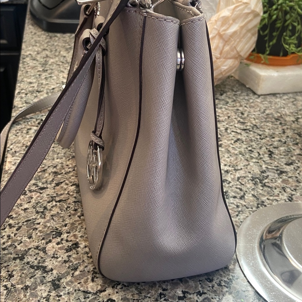 Michael Kors Sutton Saffiano Leather Satchel/Crossbody - Picture 12 of 17